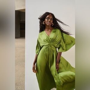 Stunning Joseph Ribkoff Vibrant Green Maxi Dress | Size L